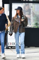EMILY RATAJKOWSKI on the Set of a Photoshoot in New York 10/25/2021