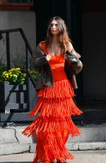 EMILY RATAJKOWSKI on the Set of a Photoshoot in New York 10/25/2021