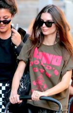 EMILY RATAJKOWSKI Out with Her Baby in New York 10/14/2021