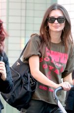 EMILY RATAJKOWSKI Out with Her Baby in New York 10/14/2021