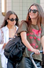 EMILY RATAJKOWSKI Out with Her Baby in New York 10/14/2021