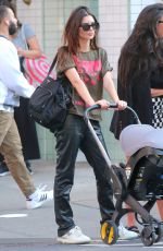 EMILY RATAJKOWSKI Out with Her Baby in New York 10/14/2021