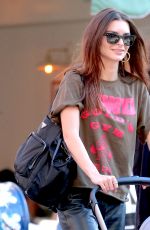 EMILY RATAJKOWSKI Out with Her Baby in New York 10/14/2021