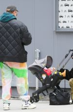 EMILY RATAJKOWSKI Out with Her Baby Sly in New York 10/23/2021