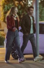 EMILY V. GORDON Out for Dinner Date in Los Feliz 10/23/2021