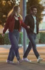 EMILY V. GORDON Out for Dinner Date in Los Feliz 10/23/2021