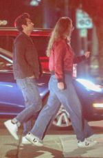 EMILY V. GORDON Out for Dinner Date in Los Feliz 10/23/2021
