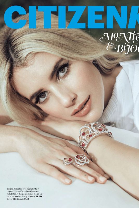 EMMA ROBERTS in Citizenk Magazine, October 2021