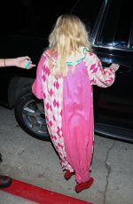 EMMA ROBERTS Leaves Halloween Party in Los Angeles 10/30/2021
