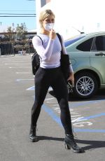EMMA SLATER Arrives at Dance Practice in Studio City 10/17/2021