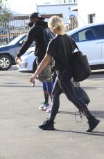 EMMA SLATER Leaves Dance Practice in Los Angeles 10/10/2021
