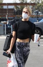 EMMA SLATER Leaves Dance Studio in Los Angeles 10/05/2021