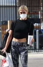 EMMA SLATER Leaves Dance Studio in Los Angeles 10/05/2021