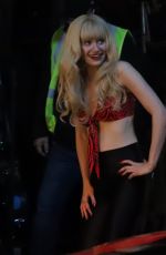 EMMY ROSSUM on the Set of Angelyne in Los Angeles 10/22/2021