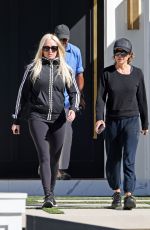 ERIKA JAYNE and LISA RINNA Arrives to Support Dorit Kemsley in Los Angeles 10/28/2021