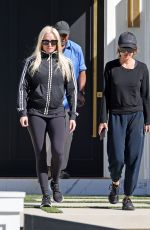 ERIKA JAYNE and LISA RINNA Arrives to Support Dorit Kemsley in Los Angeles 10/28/2021