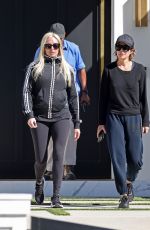 ERIKA JAYNE and LISA RINNA Arrives to Support Dorit Kemsley in Los Angeles 10/28/2021