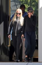 ERIKA JAYNE and LISA RINNA Arrives to Support Dorit Kemsley in Los Angeles 10/28/2021