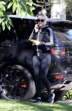 ERIKA JAYNE Arrives at Her Home in Los Angeles 10/14/2021