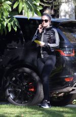 ERIKA JAYNE Arrives at Her Home in Los Angeles 10/14/2021