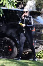 ERIKA JAYNE Arrives at Her Home in Los Angeles 10/14/2021
