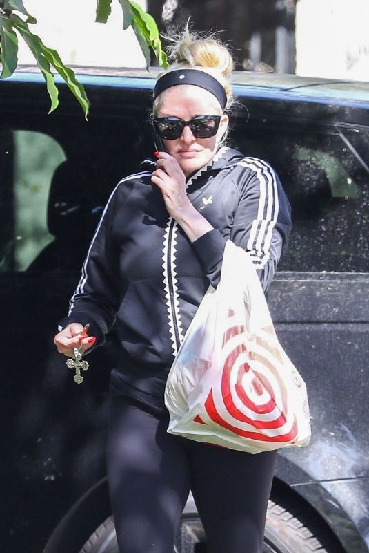 ERIKA JAYNE Out Shopping in Los Angeles 10/12/2021