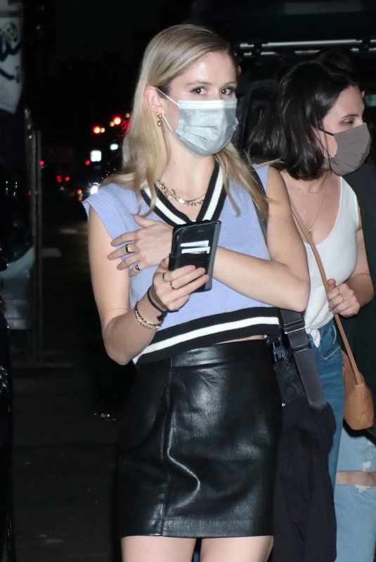ERIN MORIARTY Night Out with Friends in New York 10/14/2021