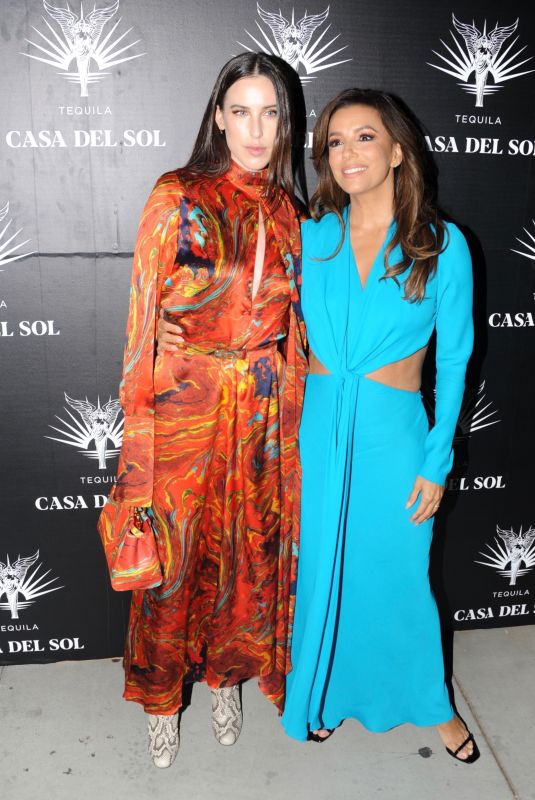 EVA LONGORIA and SCOUT WILLIS at Gallery Viewing Presented by Casa Del Sol Tequila in West Hollywood 10/21/2021