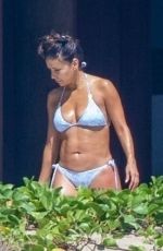 EVA LONGORIA in Bikini at a Beach in Cabo san Lucas 10/16/2021
