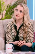 EVANNA LYNCH at Lorraine Show in London 10/21/2021