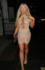 EVE GALE Night Out in London 10/07/2021