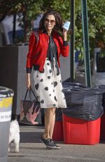 FAMKE JANSSEN Out and About in New York 10/18/2021