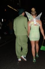 GABBY ALLEN at Park Row Halloween Party in London 10/29/2021