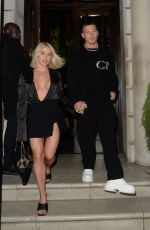 GABBY ALLEN Night Out in London 10/23/2021