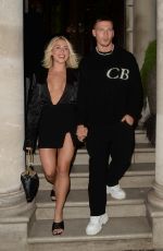 GABBY ALLEN Night Out in London 10/23/2021