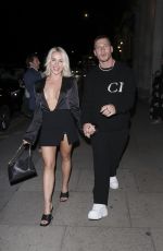 GABBY ALLEN Night Out in London 10/23/2021
