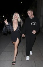GABBY ALLEN Night Out in London 10/23/2021