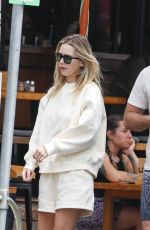GABRIELLA BROOKS and Liam Hemsworth Out for Lunch at Bayleaf Cafe 10/13/2021