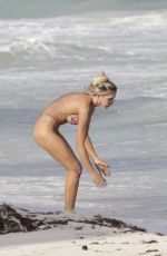 GABRIELLE EPSTEIN in Bikini at a Instagram Photoshoot in Tulum 10/22/2021