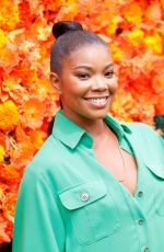 GABRIELLE UNION at Veuve Clicquot Polo Classic Los Angeles at Will Rogers State Historic Park in Pacific Palisades 10/02/2021
