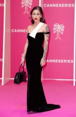 GAELLE GARCIA DIAZ at Cannes International Series Festival Closing Ceremony 10/13/2021