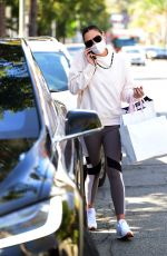GAL GADOT Out and About in Los Angeles 10/21/2021
