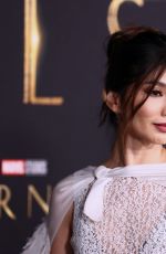 GEMMA CHAN at Eternals Premiere in Los Angeles 10/18/2021