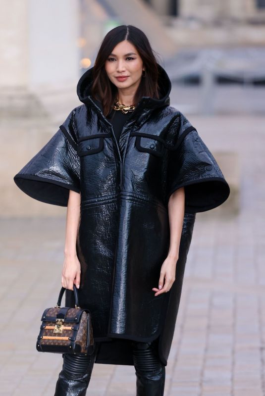 GEMMA CHAN at Louis Vuitton Womenswear Spring/Summer 2022 Dhow at Paris Fashion Week 10/05/2021