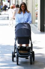 GEORGIA FOWLER Out with Her Baby in Double Bay in Sydney 10/23/2021