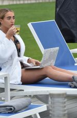 GEORGIA HARRISON in Bikini at Glass House Retreat Spa in Essex 10/05/2021
