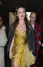GEORGIA MAY JAGGER Arrives at Vivienne Westwood Show at Paris Fashion Week 10/02/2021