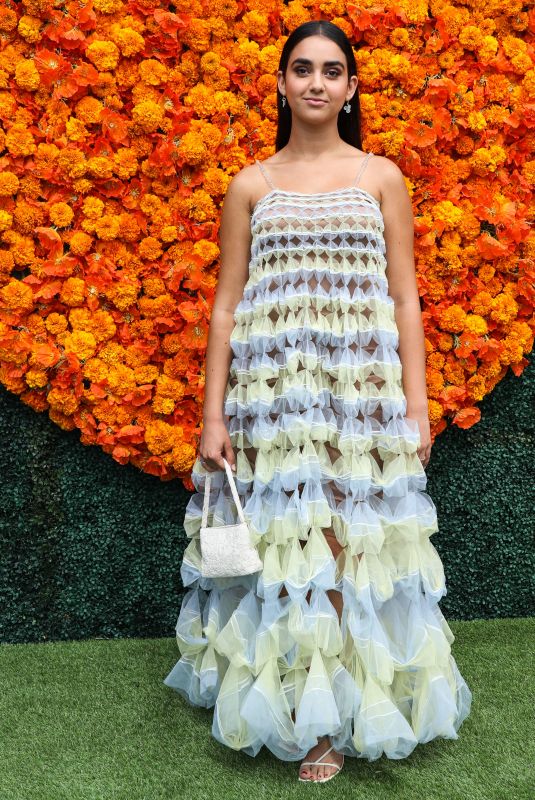 GERALDINE VISWANATHAN at Veuve Clicquot Polo Classic Los Angeles at Will Rogers State Historic Park in Pacific Palisades 10/02/2021