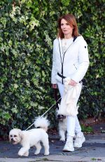 GERI HALLIWELL Out with Her Dogs in London 09/29/2021