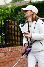 GERI HALLIWELL Out with Her Dogs in London 10/07/2021